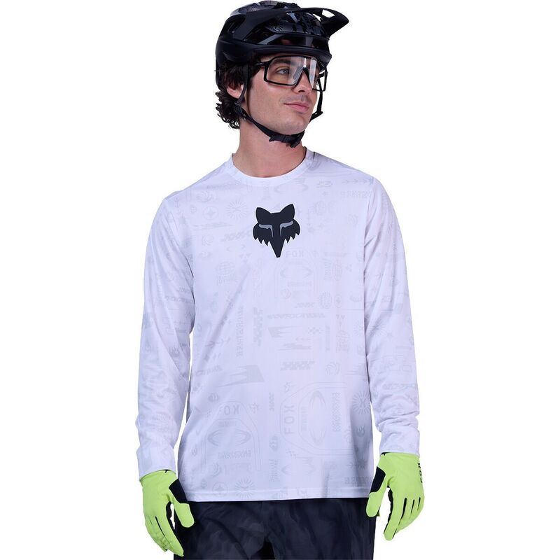 フォックスレーシング メンズ トップス Tシャツ ジャージー 長袖 Fox Racing Ranger Long-Sleeve Jersey - Men's Lunar LE