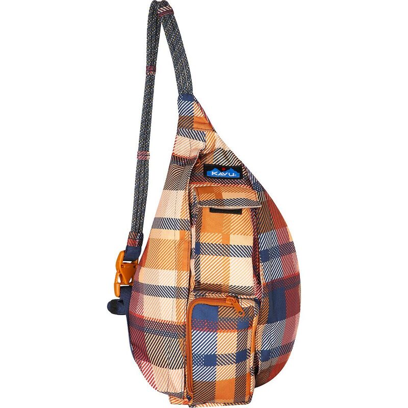 カブー レディース バッグ ハンドバッグ ミニ KAVU Mini Rope Sling Pack - Women's Cabin Plaid チェック|ReVida 店