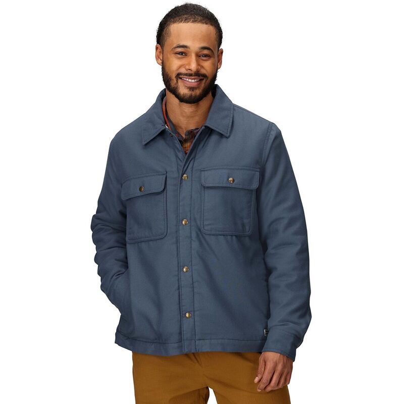マーモット メンズ トップス シャツ ジャケット Marmot Ridgefield Sherpa Flannel Shirt Jacket - Men's Thunderhead｜ReVida 店