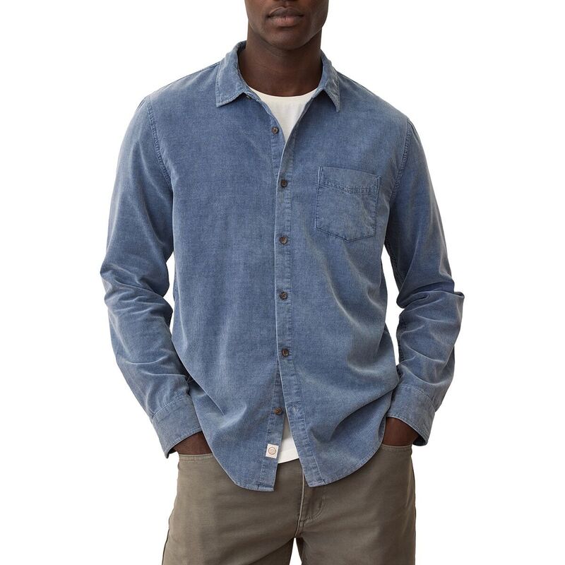 マリーン レイヤー メンズ トップス シャツ コーデュロイ Marine Layer Lightweight Corduroy Shirt - Men's Indigo インディゴ 22,578円