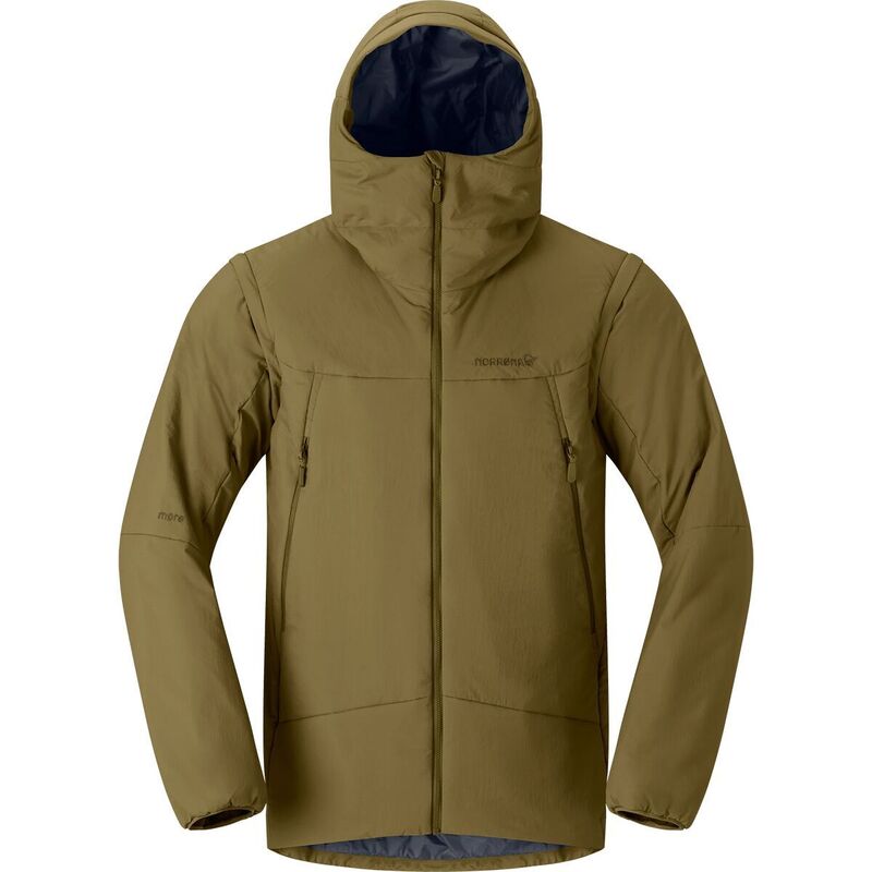 ノローナ メンズ アウター ジャケット・ブルゾン ジャケット Norrona More Thermo60 Aero200 Jacket - Men's Dark Olive オリーブ