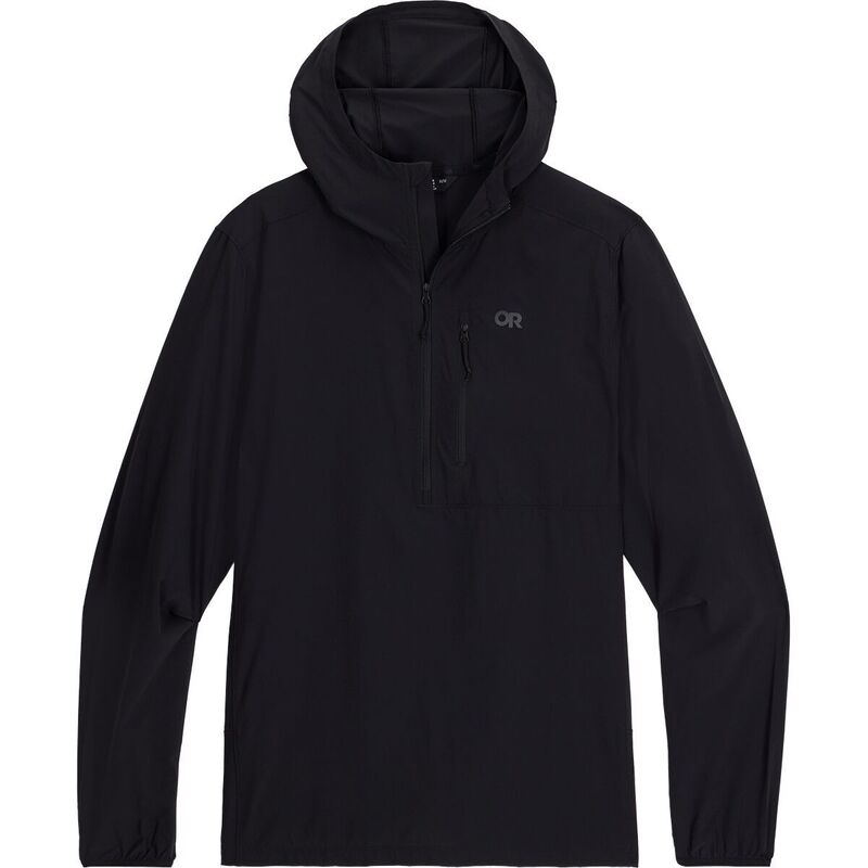 アウトドア問い合わせ メンズ トップス プルオーバー パーカー Outdoor Research Astroman Air Sun Hoodie - Men\u0027s Black 黒いこと