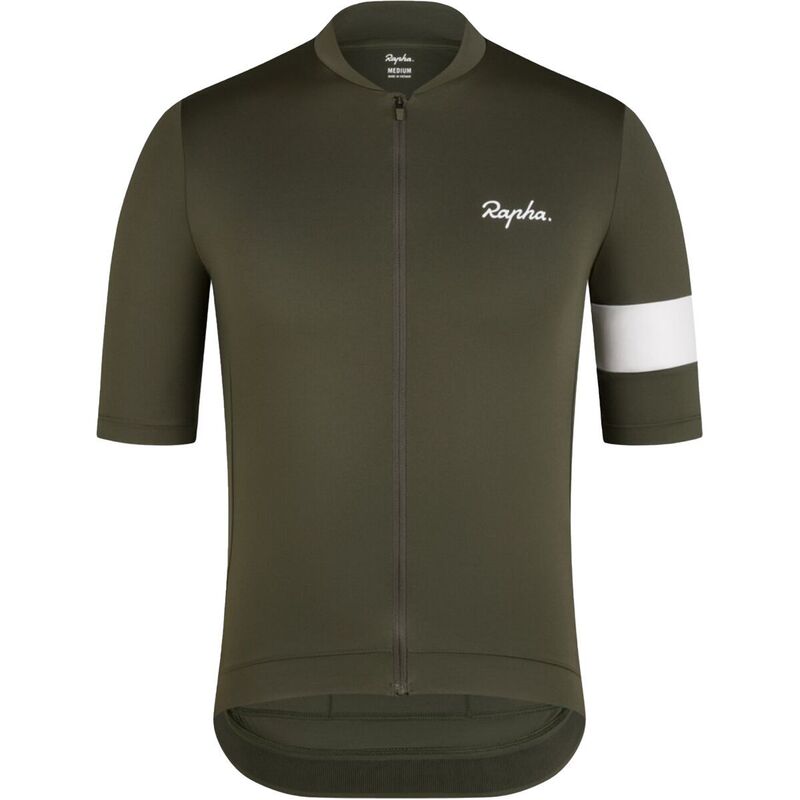 ラファ メンズ トップス Tシャツ ジャージー Rapha Core Jersey - Men's Deep Depths/White Alyssum ホワイト