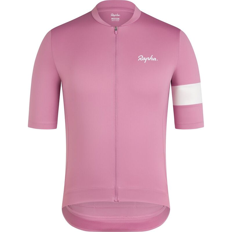 ラファ メンズ トップス Tシャツ ジャージー Rapha Core Jersey - Men's Dusty Mauve/White ホワイト