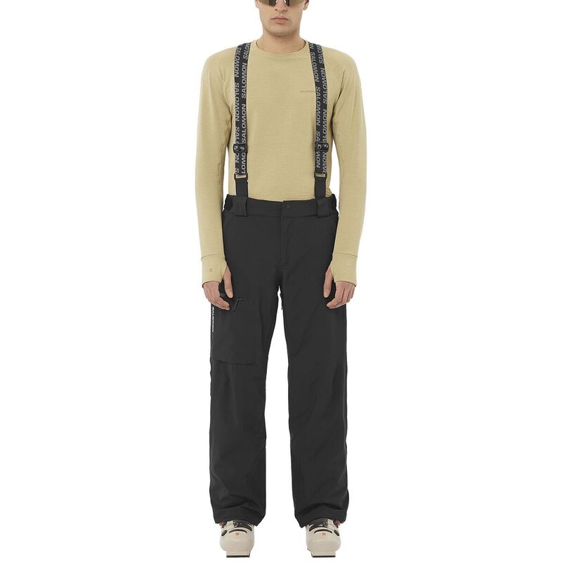 サロモン メンズ ボトムス カジュアルパンツ Salomon Brilliant Pant - Men's Deep Black ブラック|ReVida 店