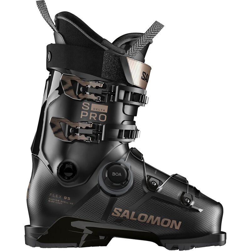 サロモン レディース シューズ ブーツ・レインブーツ Salomon S/Pro Delta BOA 95 GW Boot - 2026 - Women's Black/Black/Pink Gold Metallic ブラック 102,190円