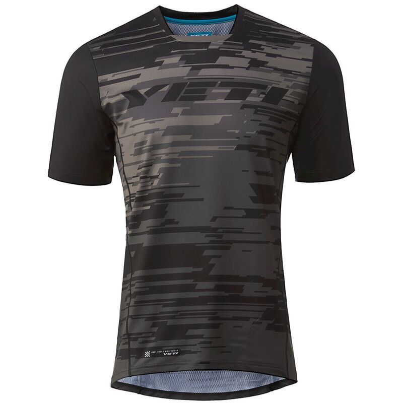 イエティ サイクル メンズ トップス Tシャツ 半袖 ジャージー Yeti Cycles Enduro Short-Sleeve Jersey - Men Black Splatter ブラック