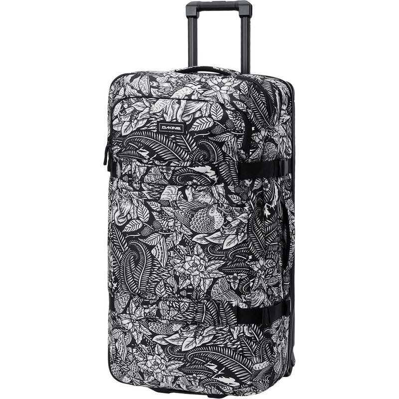 ダカイン メンズ 御徒面子 ボストンバッグ DAKINE Split Roller 110L Gear Bag Kingdom Black 黒いこと
