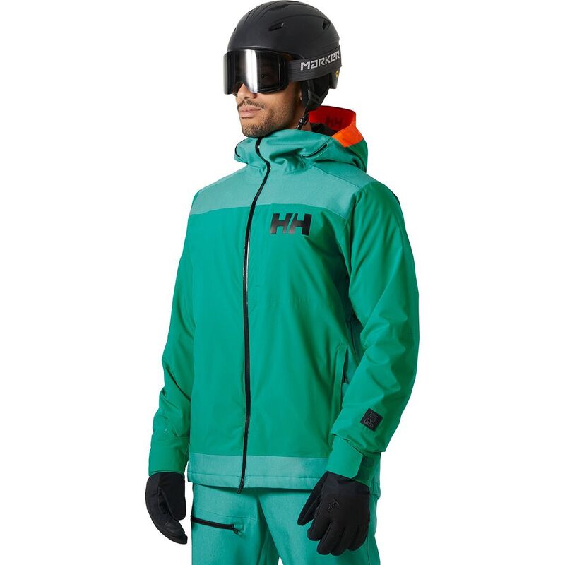 ヘリーハンセン メンズ アウター ジャケット・ブルゾン ジャケット Helly Hansen Powdreamer 2.0 Jacket - Men's Signal Green Denim デニム