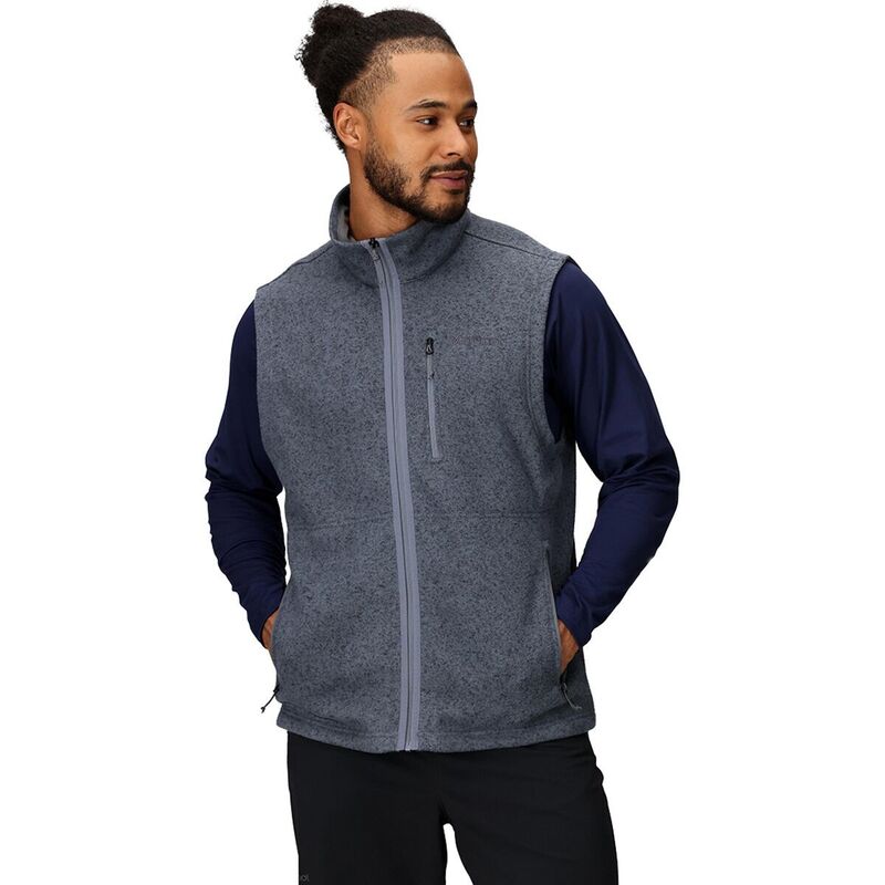 マーモット メンズ トップス ベスト Marmot Drop Line Vest - Men's Steel Onyx Heather ヘザー