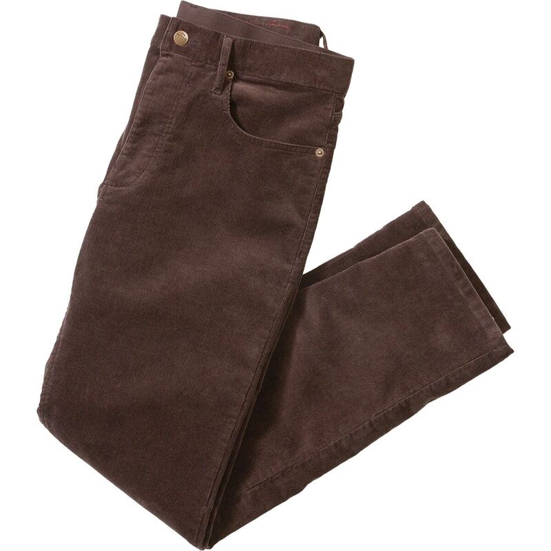マリーン レイヤー メンズ ボトムス カジュアルパンツ コーデュロイ Marine Layer 5 Pocket Corduroy Pant - Athletic Fit - Men's Dark Brown ブラウン