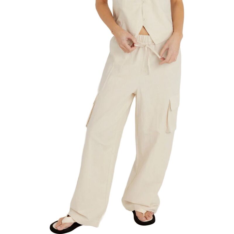 リズム レディース ボトムス カジュアルパンツ カーゴパンツ Rhythm Cove Cargo Pant - Women's Oat|ReVida 店