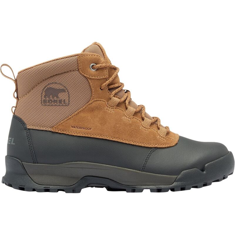 ソレル メンズ シューズ ブーツ・レインブーツ プラスサイズ ブーツ レース SOREL Buxton Lite Lace Plus WP Boot - Men's Elk/Black ブラック 19,866円