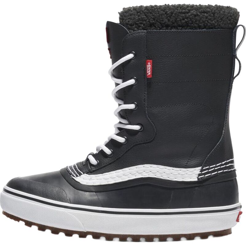 バンズ メンズ シューズ ブーツ・レインブーツ Vans MTE Standard Waterproof Boot Black/White ホワイト