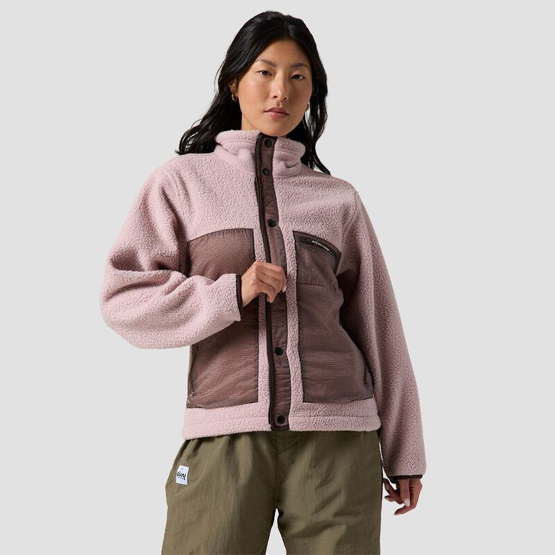 うしろ側カントリー レディース アウター 上衣・上衣 フリース 上衣 Backcountry Wander Pile-Fleece Jacket - Women\u0027s Bark