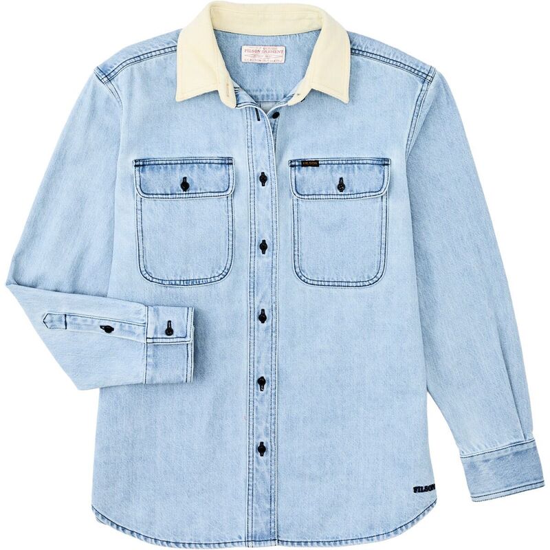 フィルソン レディース トップス Tシャツ デニム Filson Denim Work Shirt - Women's LtIndigo デニム