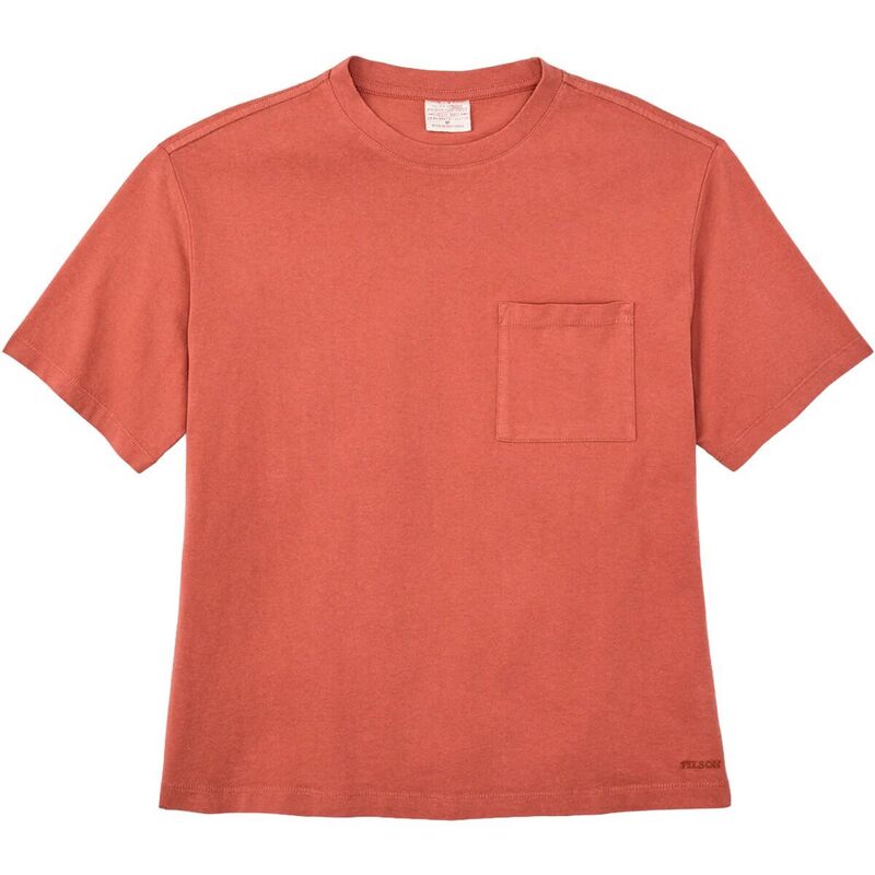 フィルソン レディース トップス Tシャツ 半袖 Filson Pocket Short-Sleeve T-Shirt - Women's Cedar Red レッド