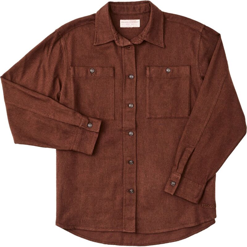 フィルソン レディース トップス Tシャツ Filson The Rangeland Flannel Shirt - Women's Chestnut