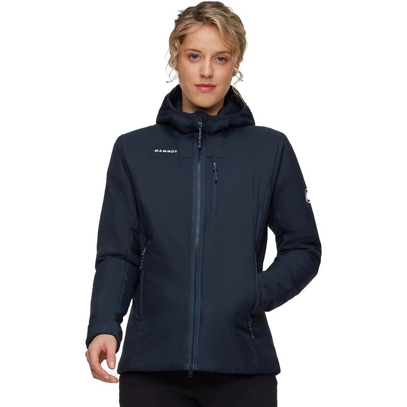 マムート レディース アウター ジャケット・ブルゾン フーデッドジャケット ジャケット Mammut Rime IN Hooded Jacket - Women's Marine