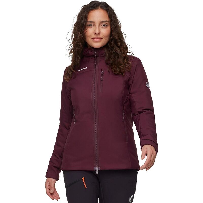 マムート レディース アウター 上衣・上衣 フーデッドジャケット 上衣 Mammut Rime IN Hooded Jacket - Women\u0027s Vin