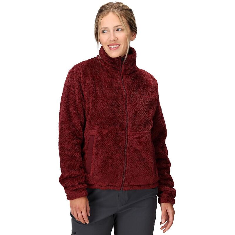 モルモット レディース アウター 上衣・上衣 フリース 上衣 Marmot Homestead Fleece Jacket - Women\u0027s Acai Berry