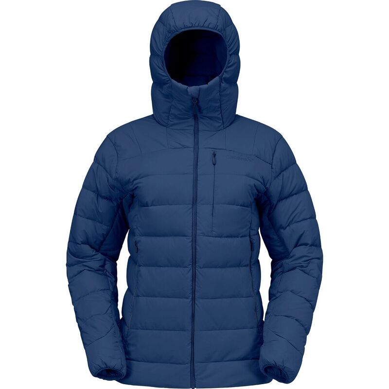 ノローナ レディース アウター ジャケット・ブルゾン フーデッドジャケット ダウン ジャケット Norrona Femund Down700 Zip Hooded Jacket - Women's Indigo Night インディゴ|ReVida 店