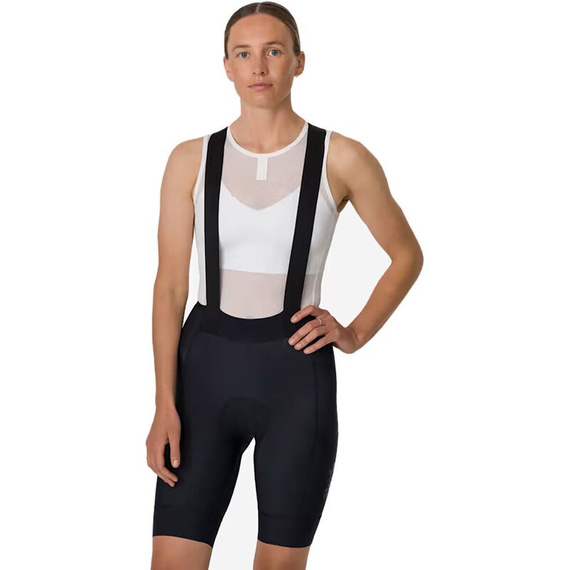 ラファ レディース ボトムス ハーフパンツ・ショーツ Rapha Brevet Element Bib Short - Women's Black/White ホワイト