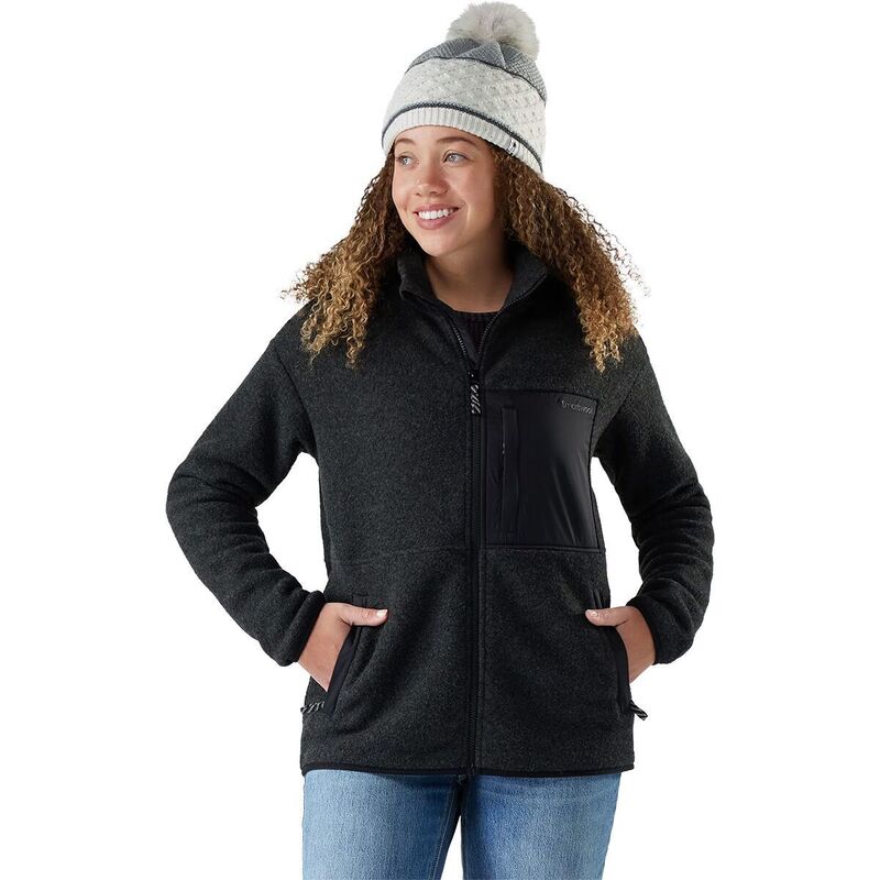 スマートウール レディース アウター ジャケット・ブルゾン フリース ジャケット Smartwool Second Cut Fleece Jacket - Women's Charcoal チャコール