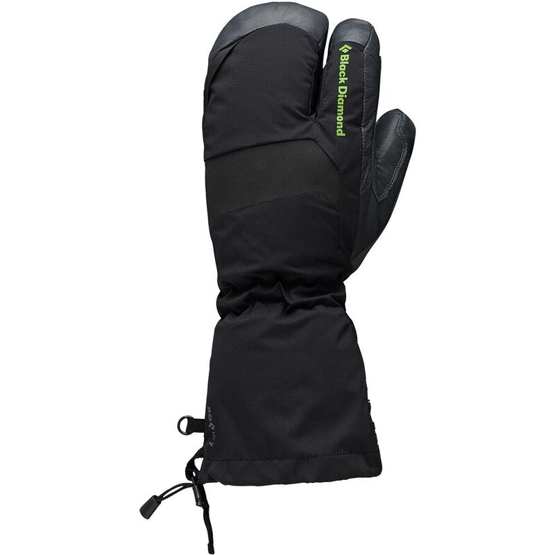 ブラックダイヤモンド メンズ アクセサリー 手袋 Black Diamond Alpine 3-Finger Mitten Black/Carbon ブラック