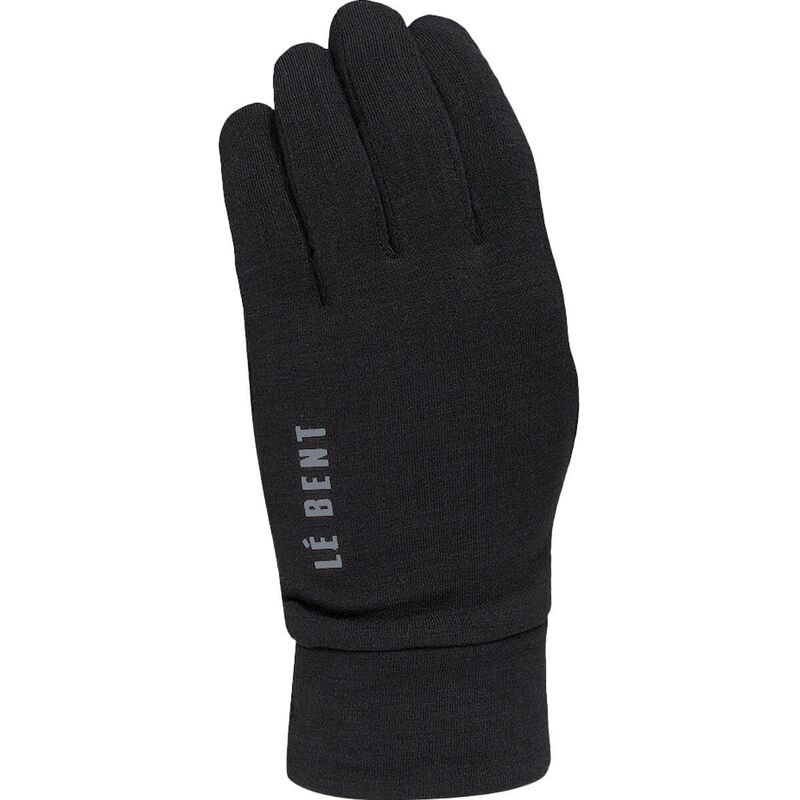ルベント メンズ アクセサリー 手袋 Le Bent Waffle Midweight Glove Liner Black ブラック｜ReVida 店