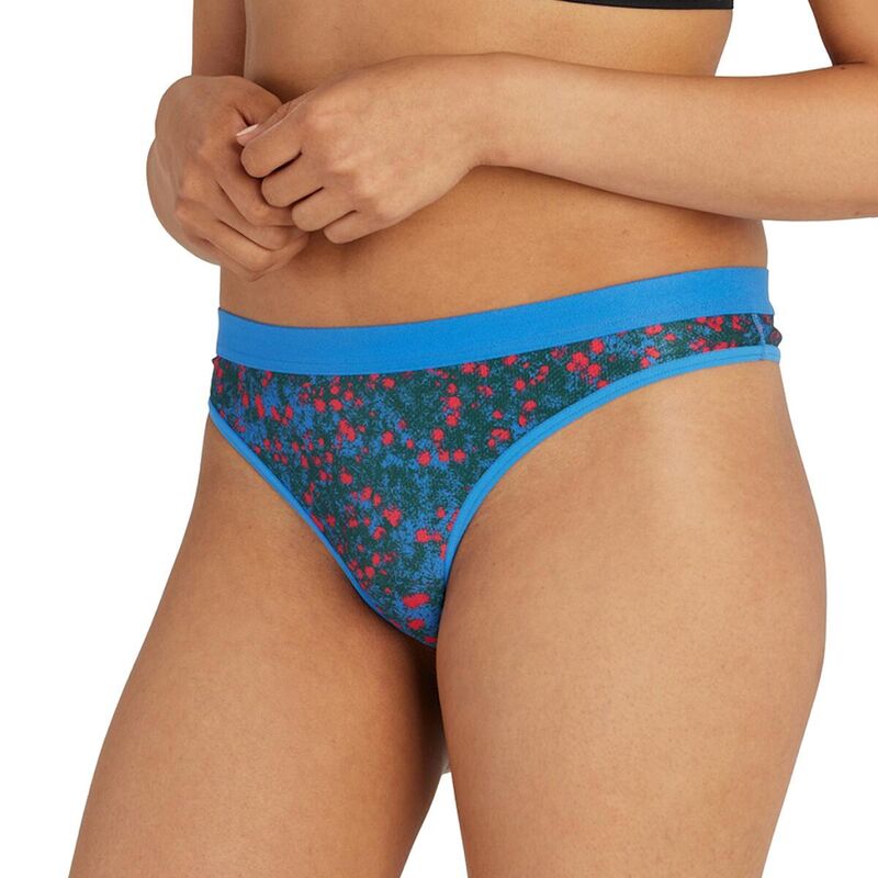 エクスオフィシオ レディース アンダー御召しもの ズボン下 ExOfficio Give-N-Go 2.0 Thong Underwear - Women\u0027s Lagoon Camo Dot