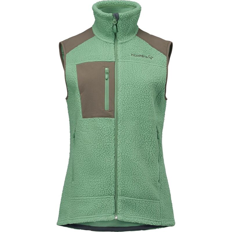 ノローナ レディース トップス ベスト Norrona Trollveggen Warm3 Vest - Women's Dark Ivy
