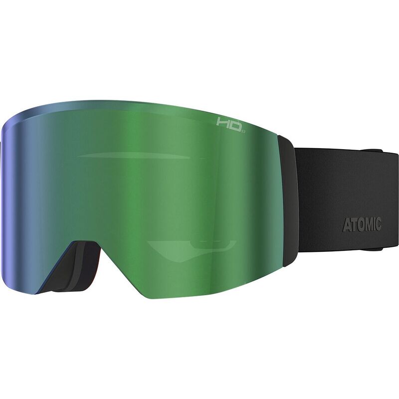 アトミック メンズ 付属物 サングラス・アイウェア Atomic Four Q L 固定ディスク Goggles Black/Green 固定ディスク/Yellow Blue 固定ディスク 黒いこと 眼鏡・サングラス-その他-バッグ・小物・ブランド雑貨