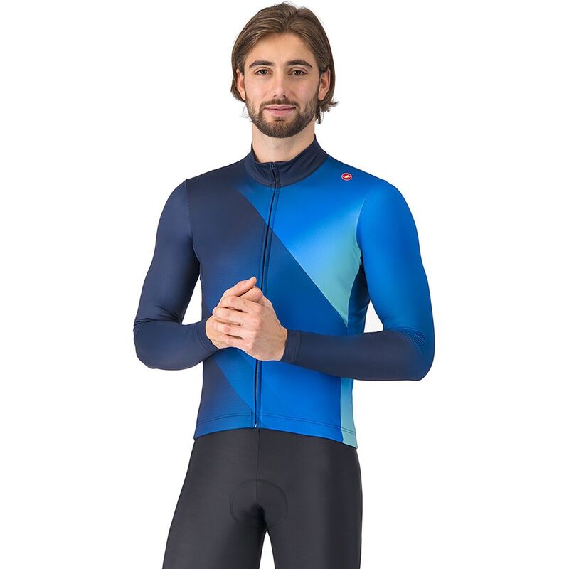カステリ メンズ トップス Tシャツ ジャージー Castelli Amplify Thermal Jersey - Men's Belgian Blue/Azzurro Italia/Pool Blue ブルー 21,868円