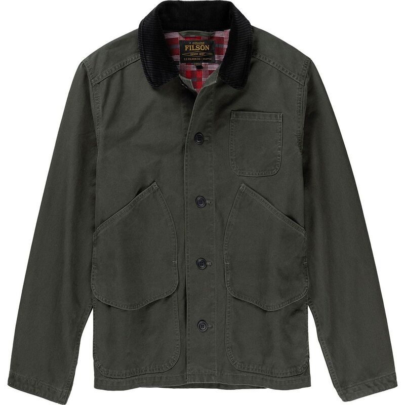 フィルソン メンズ アウター ジャケット・ブルゾン ジャケット Filson Canvas Outfitter Jacket - Men's Peat