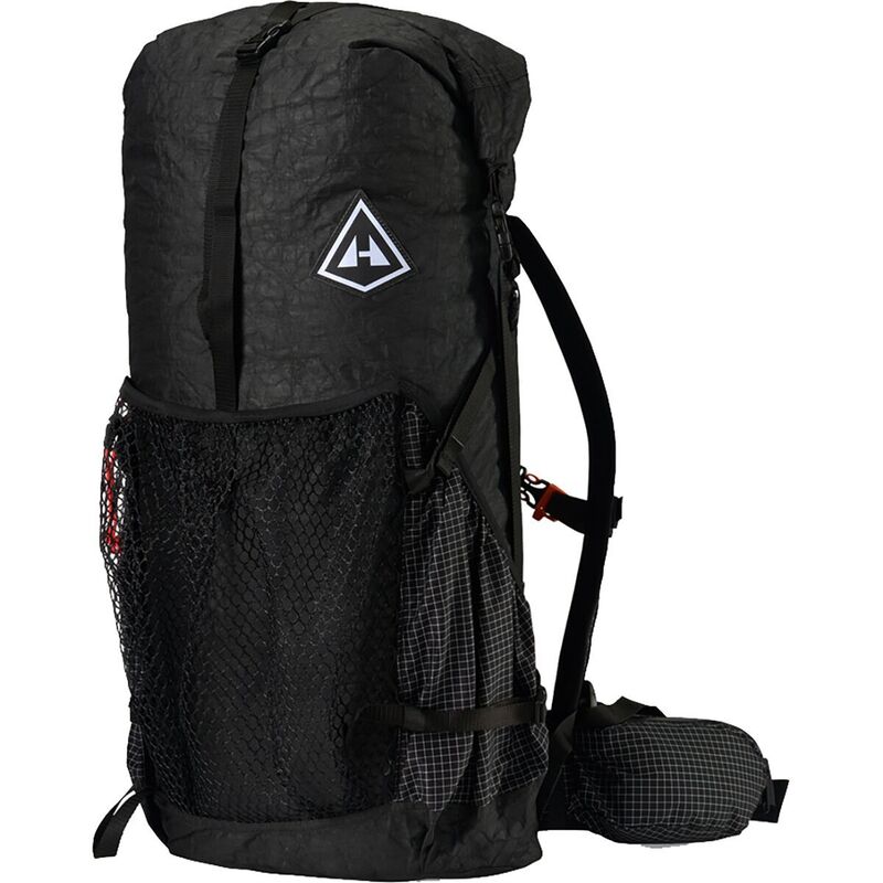 ハイパーライトマウンテンギア メンズ 御徒面子 うしろ側容器に並べる・背嚢 Hyperlite Mountain Gear Junction 55L Backpack Black 黒いこと