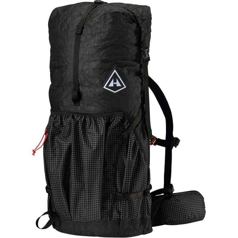 ハイパーライトマウンテンギア メンズ 御徒面子 うしろ側容器に並べる・背嚢 Hyperlite Mountain Gear Southwest 55L Backpack Black 黒いこと