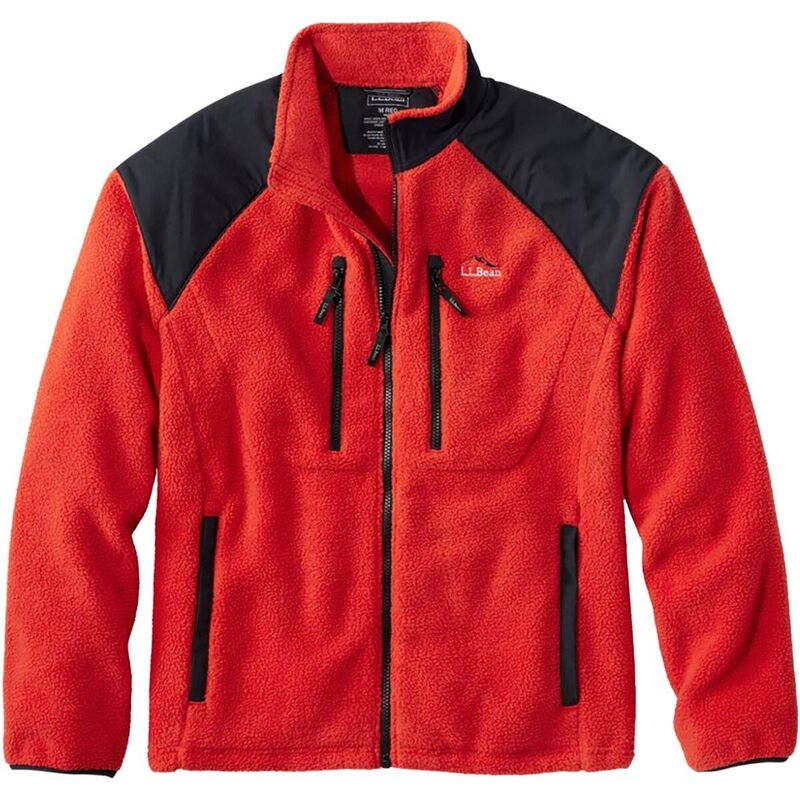 エルエルビーン メンズ アウター ジャケット・ブルゾン フリース ジャケット L.L.Bean All Conditions Fleece Jacket - Men Orange Red レッド