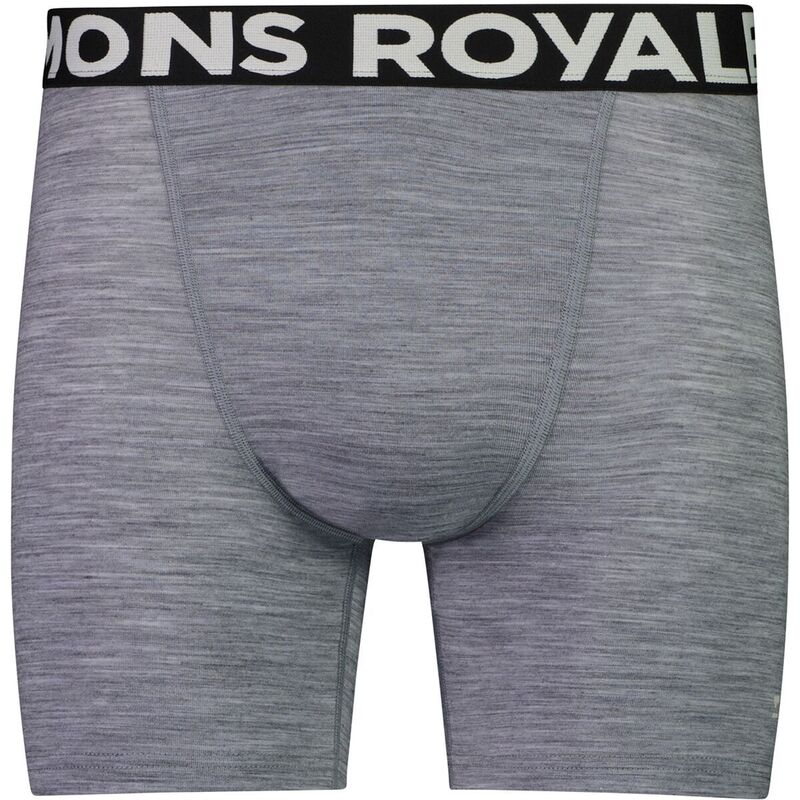 モンスロイヤル メンズ アンダーウェア ボクサーパンツ Mons Royale Hold 'Em Boxer Brief - Men's Grey Heather グレー|ReVida 店