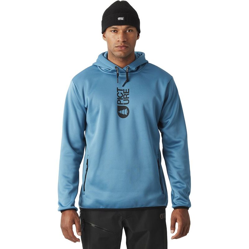 ピクチャー オーガニック メンズ アウター パーカー・スウェット パーカー Picture Organic Park Tech Hoodie - Men's Serenity Blue ブルー