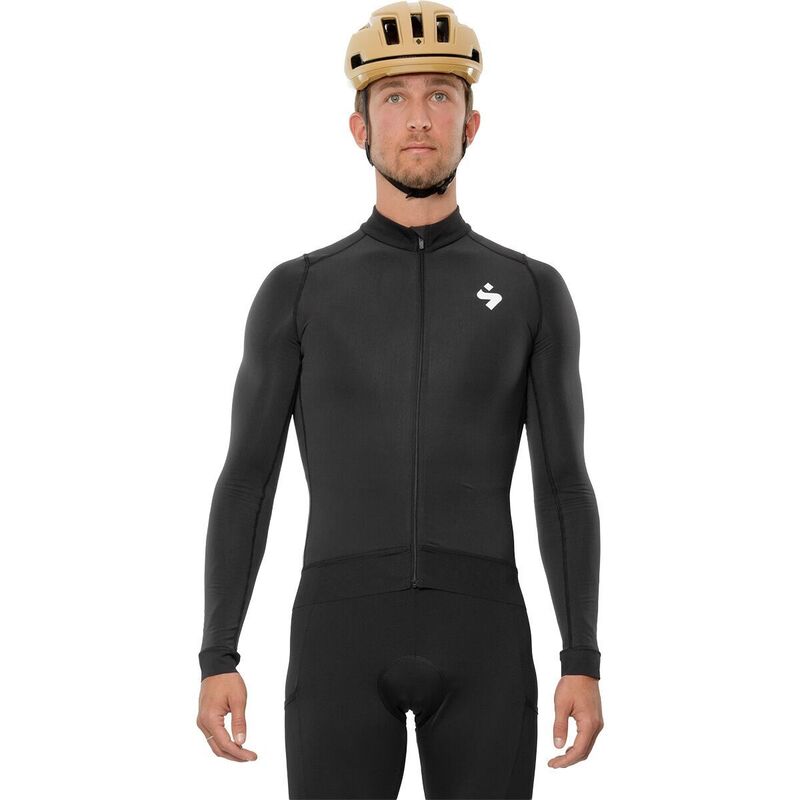 スイートプロテクション メンズ トップス Tシャツ ジャージー 長袖 Sweet Protection Crossfire Hybrid Long-Sleeve Jersey - Men's Black ブラック