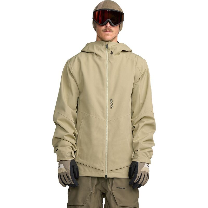 ボルコム メンズ アウター ジャケット・ブルゾン ジャケット Volcom Brighton Full-Zip Jacket - Men Moss Green グリーン