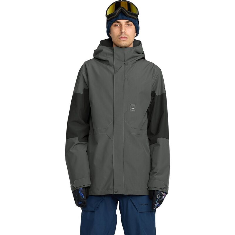 ボルコム メンズ アウター ジャケット・ブルゾン ジャケット Volcom Primry Insulated Jacket - Men Dark Grey グレー