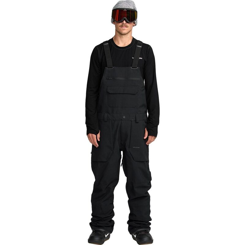 ボルコム メンズ ボトムス カジュアルパンツ オーバーオール Volcom Roan Bib Overall - Men's Black ブラック