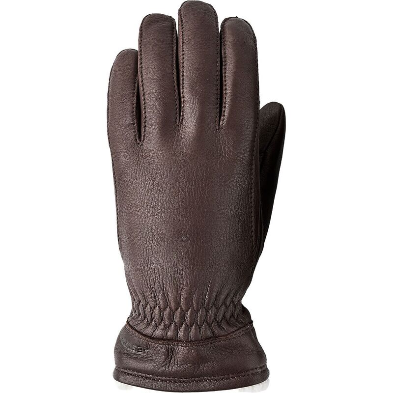 ヘストラ レディース アクセサリー 手袋 Hestra Buvika Deerskin Glove - Women Chocolate チョコレート