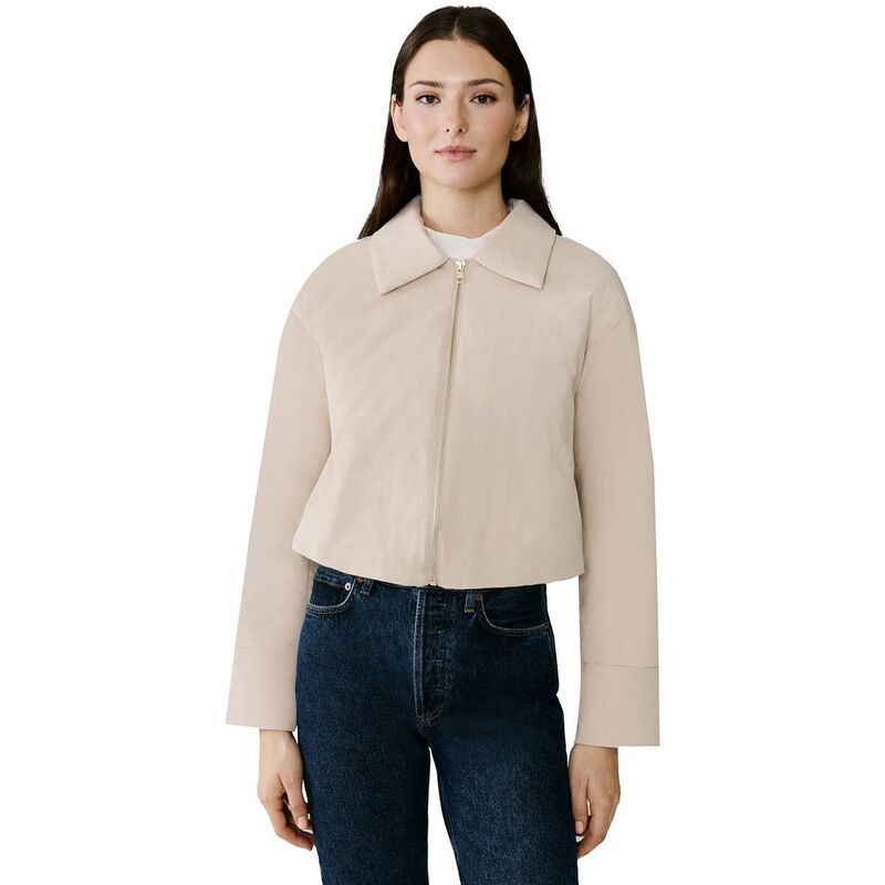ソイアアンドキョー レディース アウター ジャケット・ブルゾン ダウン クロップド ジャケット SOIA & KYO Laleh Duvet Down Cropped Jacket - Women's Soft Teak