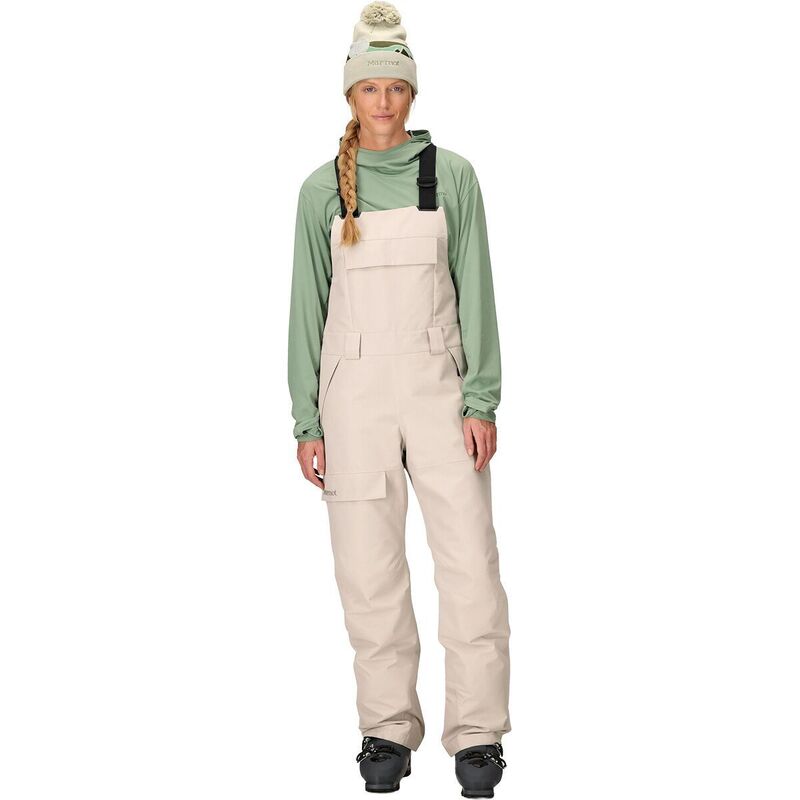 マーモット レディース ボトムス カジュアルパンツ Marmot Glades Insulated Bib Pant - Women's Birch Bark|ReVida 店