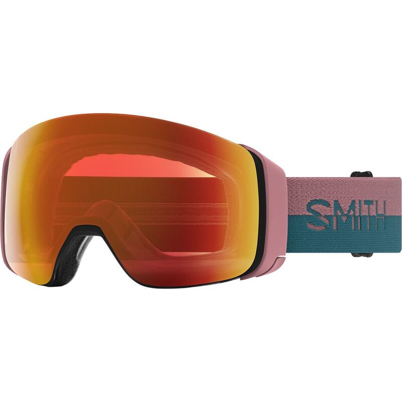 スミス メンズ アクセサリー サングラス・アイウェア Smith 4D MAG ChromaPop Goggles Limited Chalk Rose Split ChromaPop Everyday Red Mirror チョーク