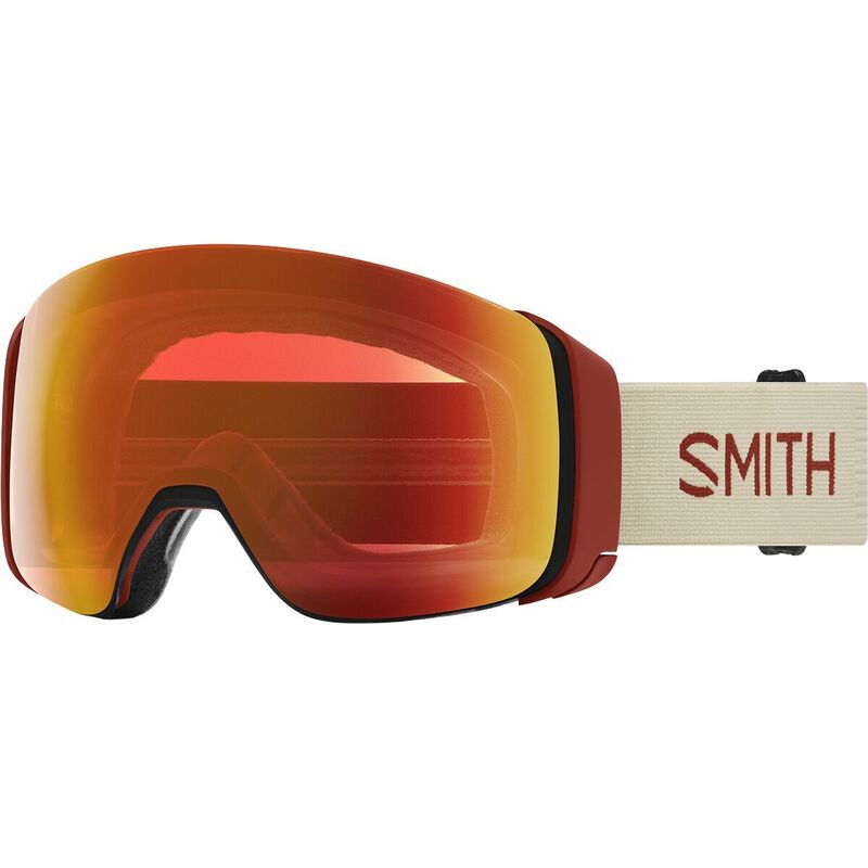 スミス メンズ 付属物 サングラス・アイウェア Smith 4D MAG ChromaPop Goggles Limited Terra Bone ChromaPop Everyday Red Mirror 赤いこと バッグ・小物・ブランド雑貨-その他-眼鏡・サングラス