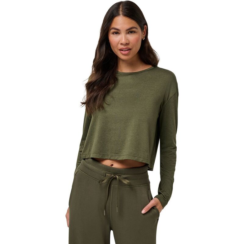 トラビスマヒュー レディース トップス Tシャツ 長袖 TravisMathew Celestia Long-Sleeve Shirt - Women's Heather Grape leaf ヘザー